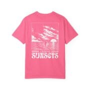 chasing sunsets tee